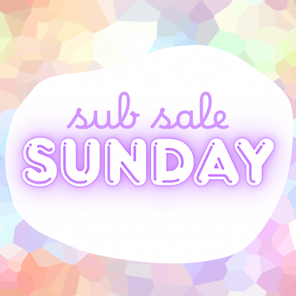 Sub Sale Sunday